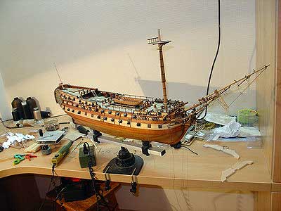 Модель парусника San Juan Nepomuceno