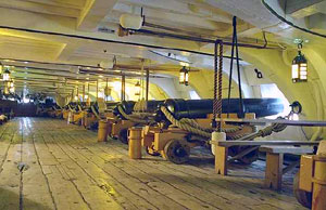 Орудия установленные на английский манер Орудия установленные на английский манер