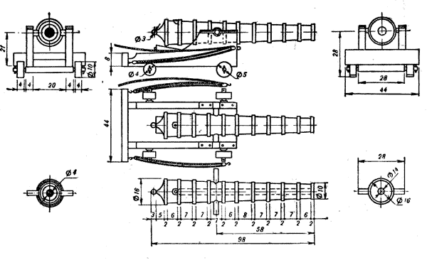Четырехфунтовое орудие флагманского корабля Колумба «Санта-Мария».
