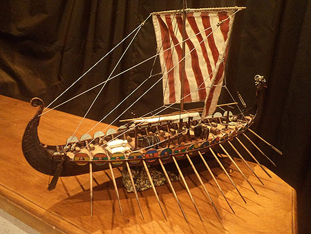 Готовая модель судня викингов от фирмы Amati