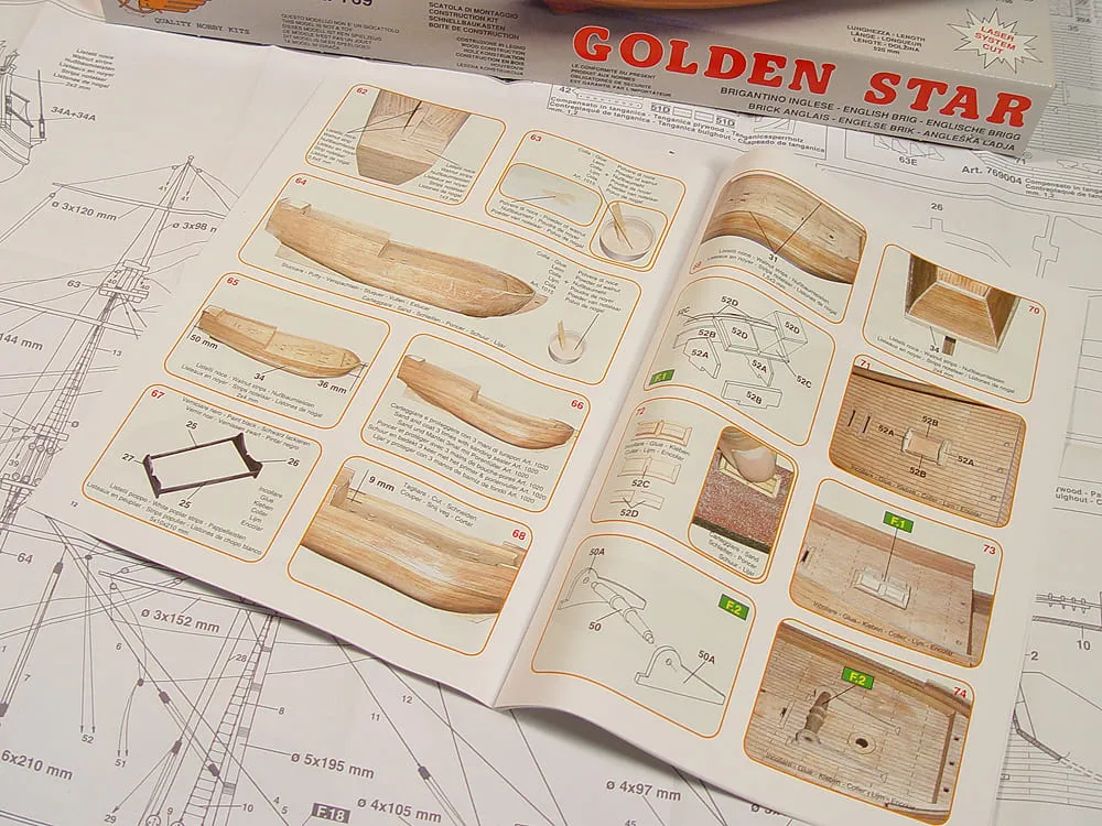 Модель корабля своими руками Golden Star (Новая версия) Модель корабля своими руками Golden Star (Новая версия)