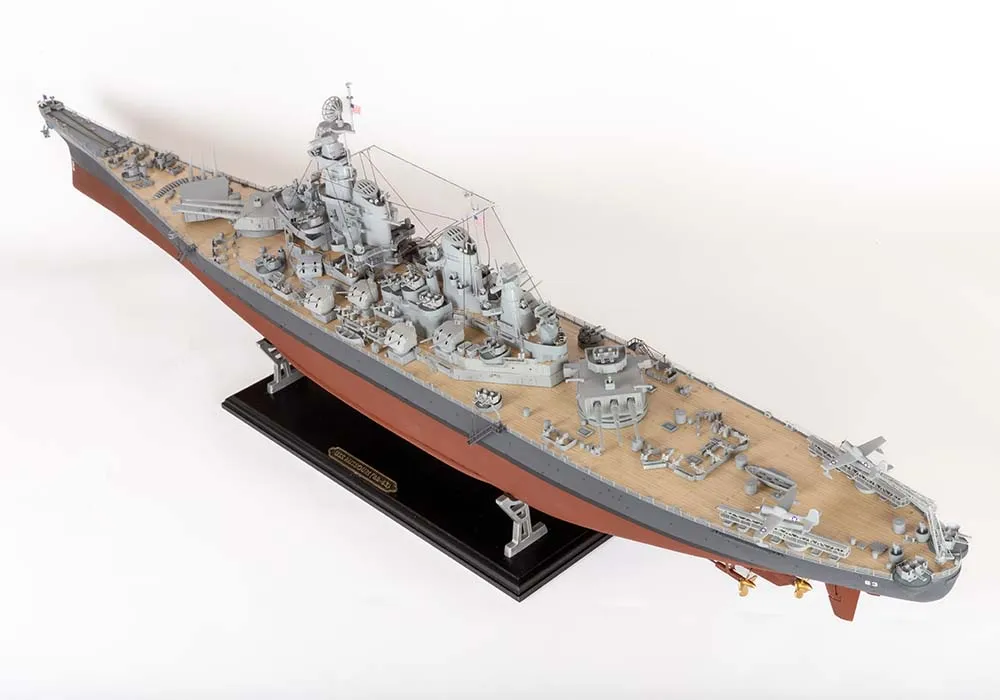 модель корабля своими руками USS Missouri BB-63 модель корабля своими руками USS Missouri BB-63