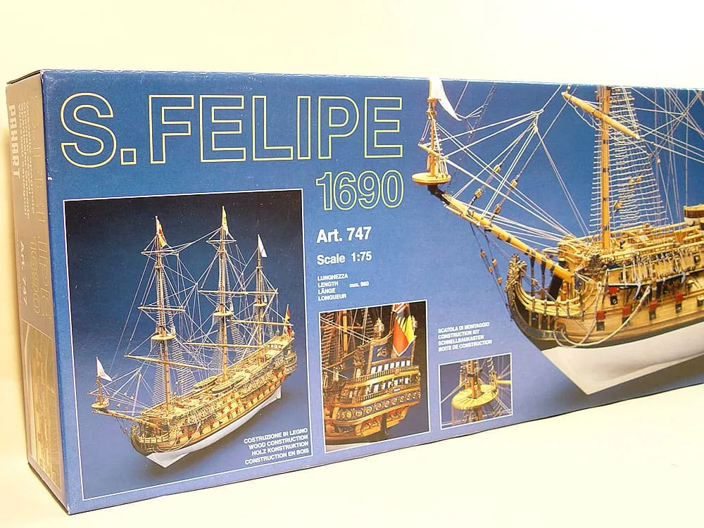 Модель корабля своими руками San Felipe Модель корабля своими руками San Felipe