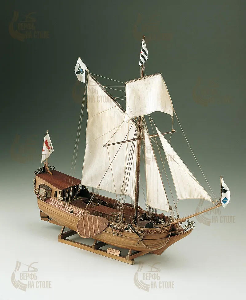 деревянная модель корабля Yacht D'Oro деревянная модель корабля Yacht D'Oro