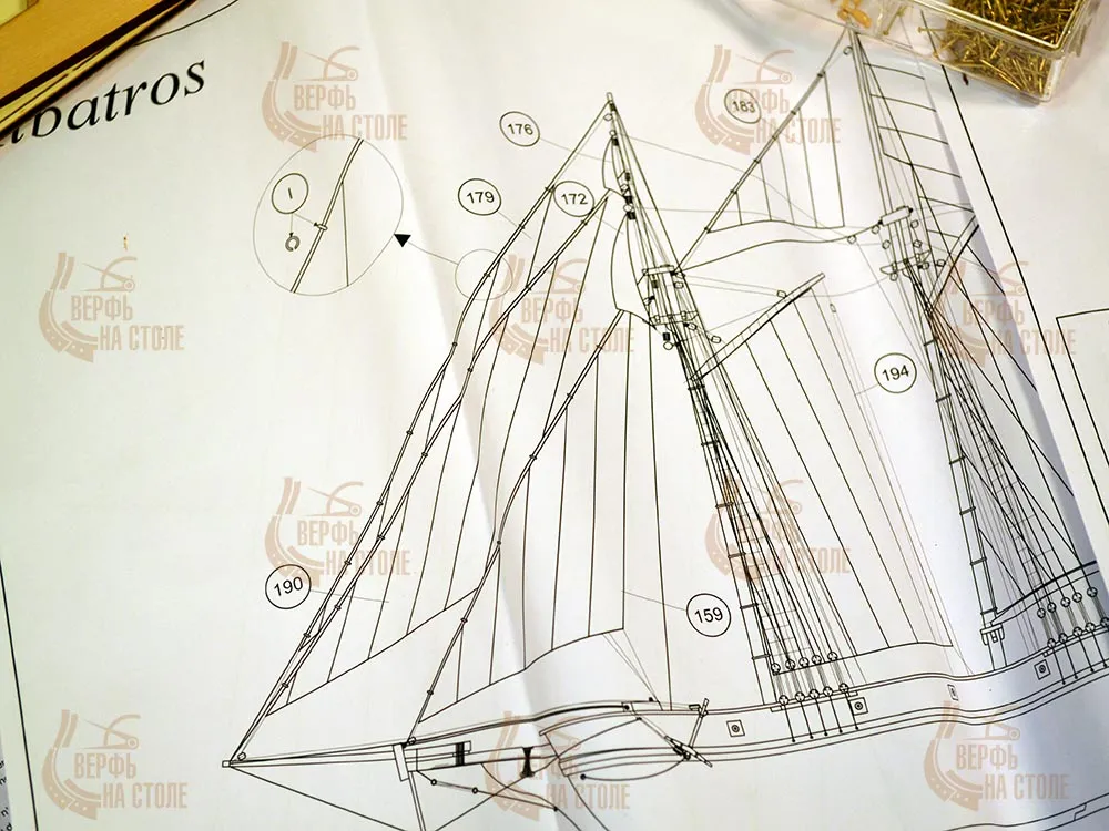 модель корабля своими руками Albatros модель корабля своими руками Albatros