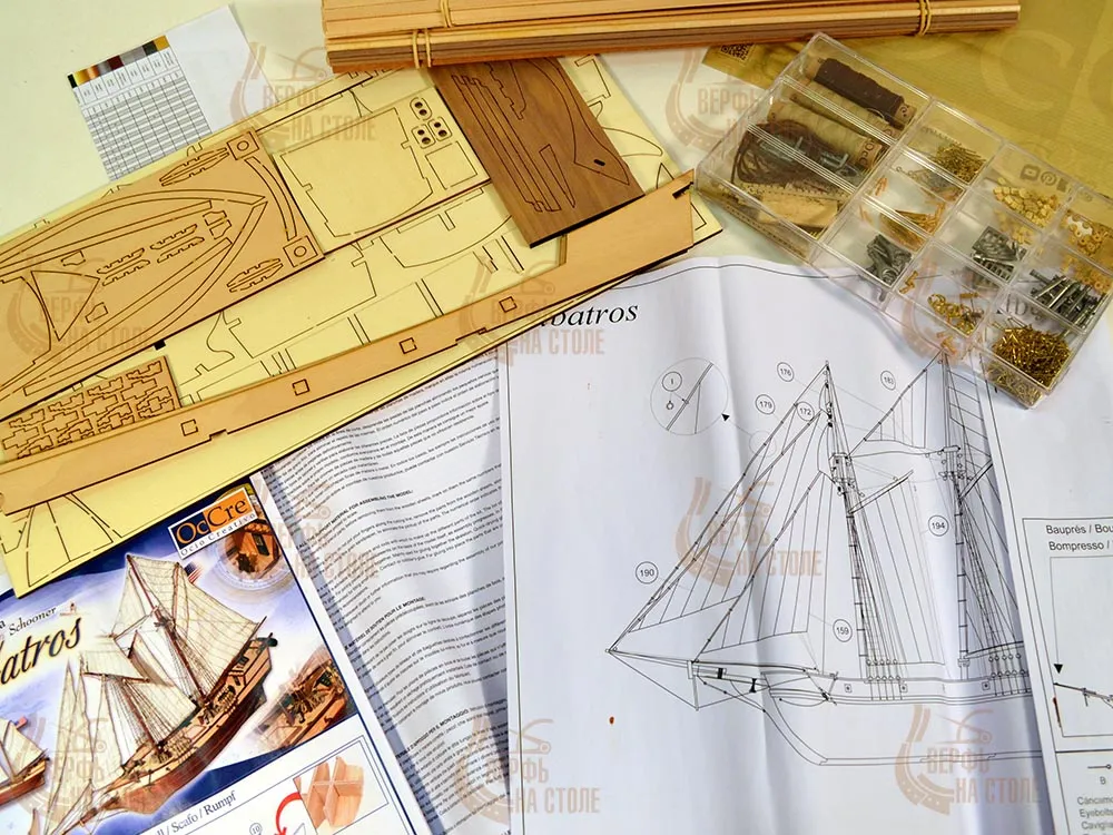 модель корабля своими руками Albatros модель корабля своими руками Albatros