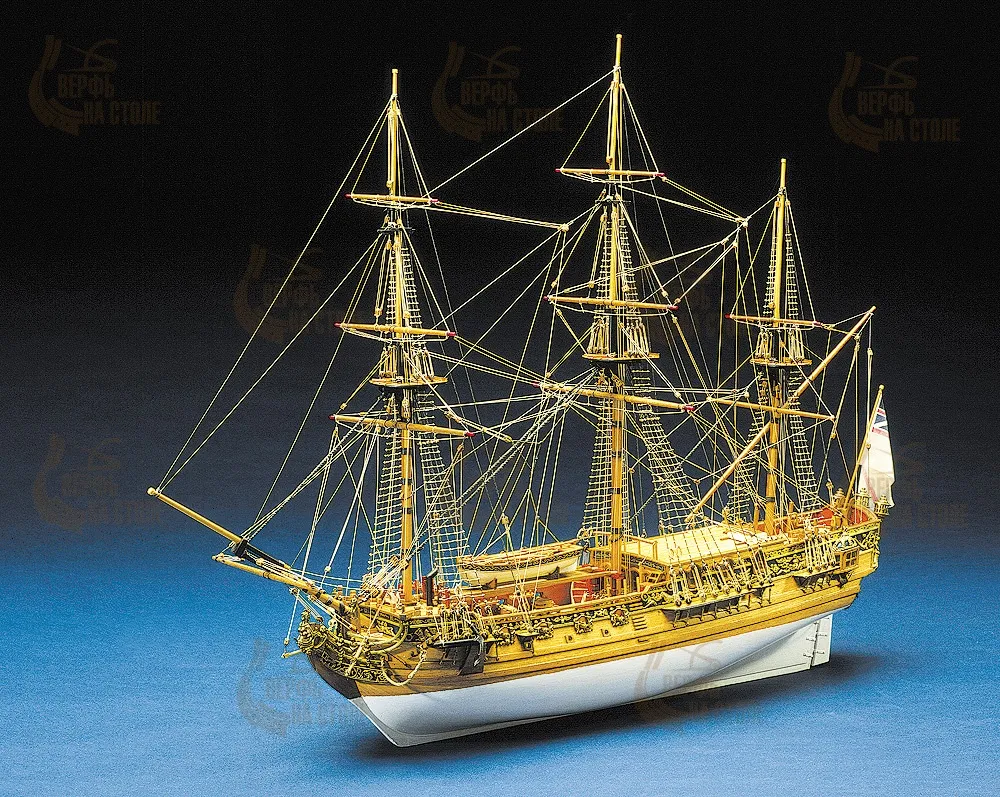 Модель корабля своими руками Royal Caroline Модель корабля своими руками Royal Caroline