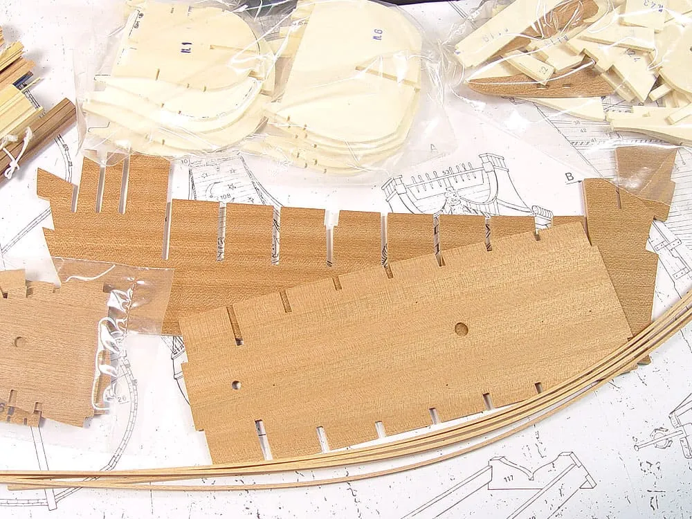 деревянная модель корабля Half Moon деревянная модель корабля Half Moon