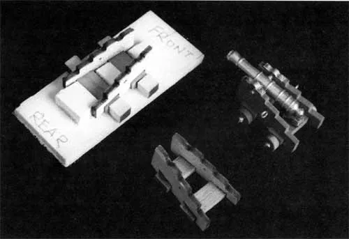 Законченная орудейная станина Законченная орудейная станина