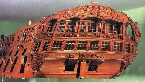 Модель линейного корабля Dronning Juliane Marie Модель линейного корабля Dronning Juliane Marie