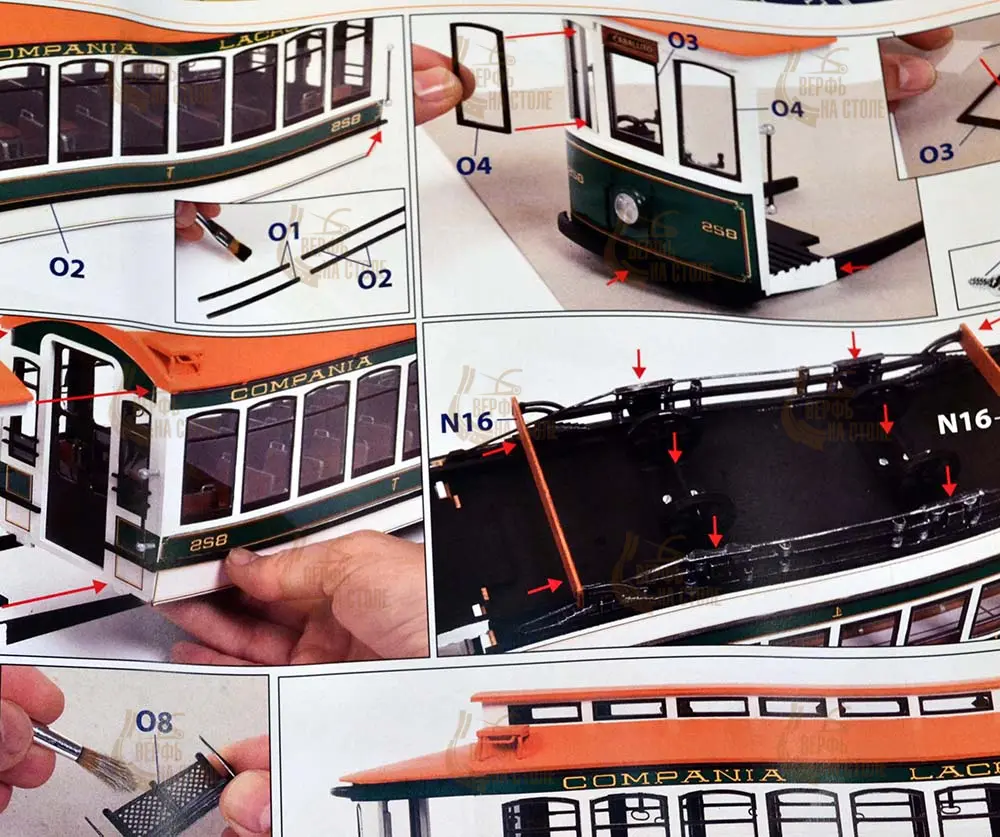 модель трамвая Модель трамвая BUENOS AIRES