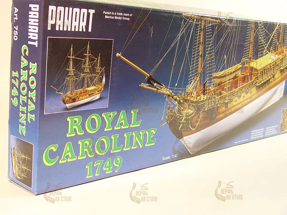Модель корабля своими руками Royal Caroline