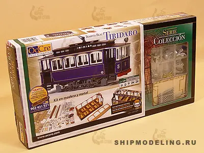 модель трамвая Модель трамвая TIBIDABO