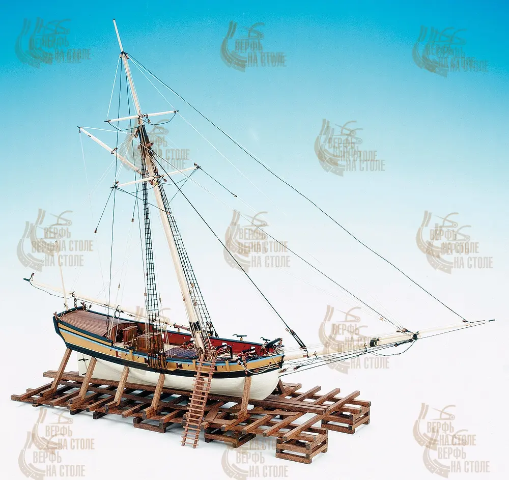 Купить модель корабля Virginia Armed Sloop