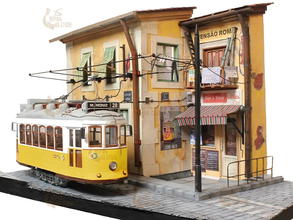 модель трамвая Диорама Lisboa