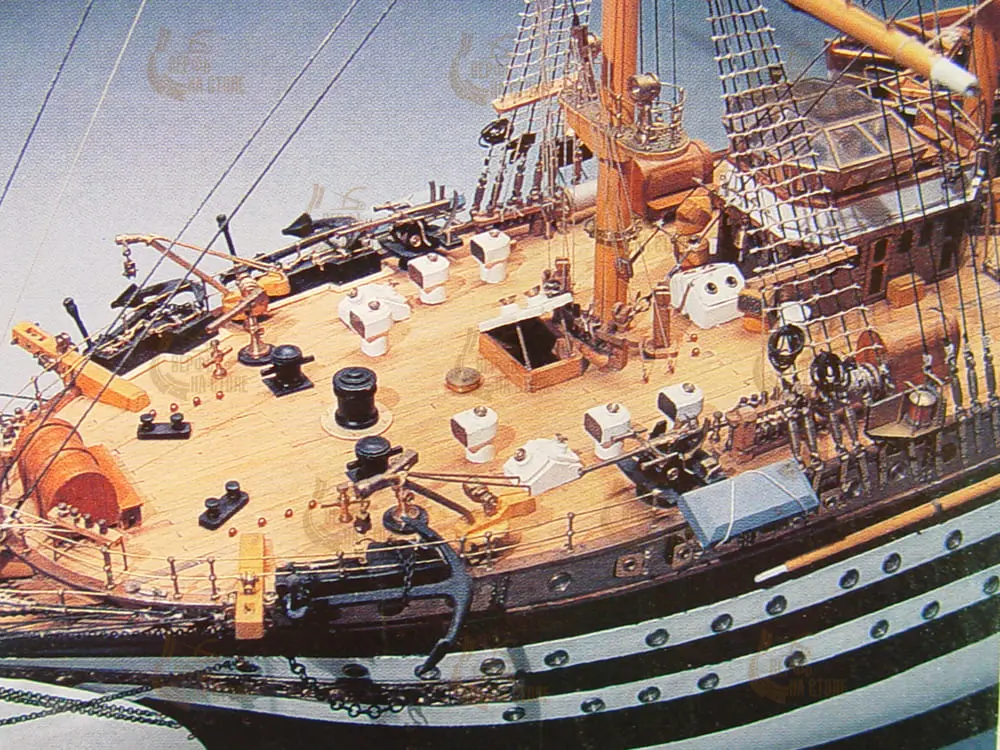 Модель корабля своими руками Amerigo Vespucci