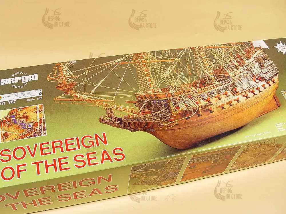 Модель корабля своими руками Sovereign Of The Seas (Повелитель морей)
