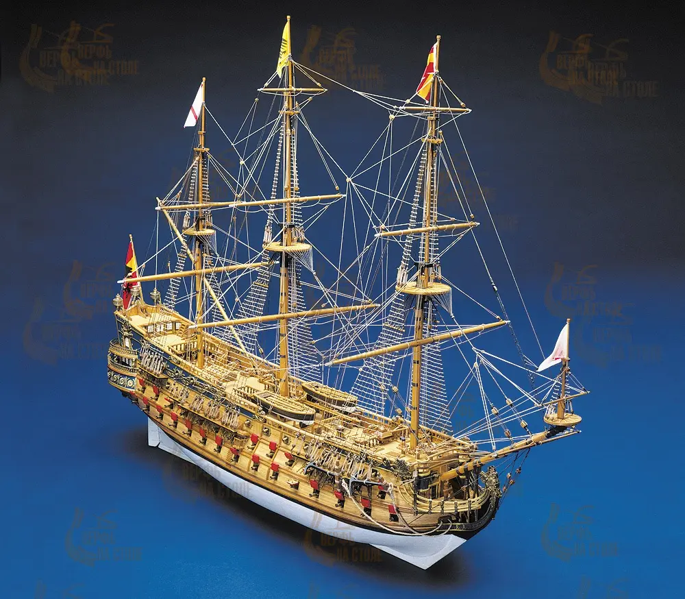 Модель корабля своими руками San Felipe