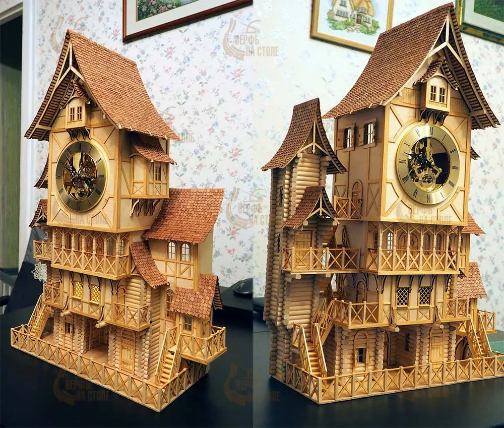 Настенные часы Башня Эльфов