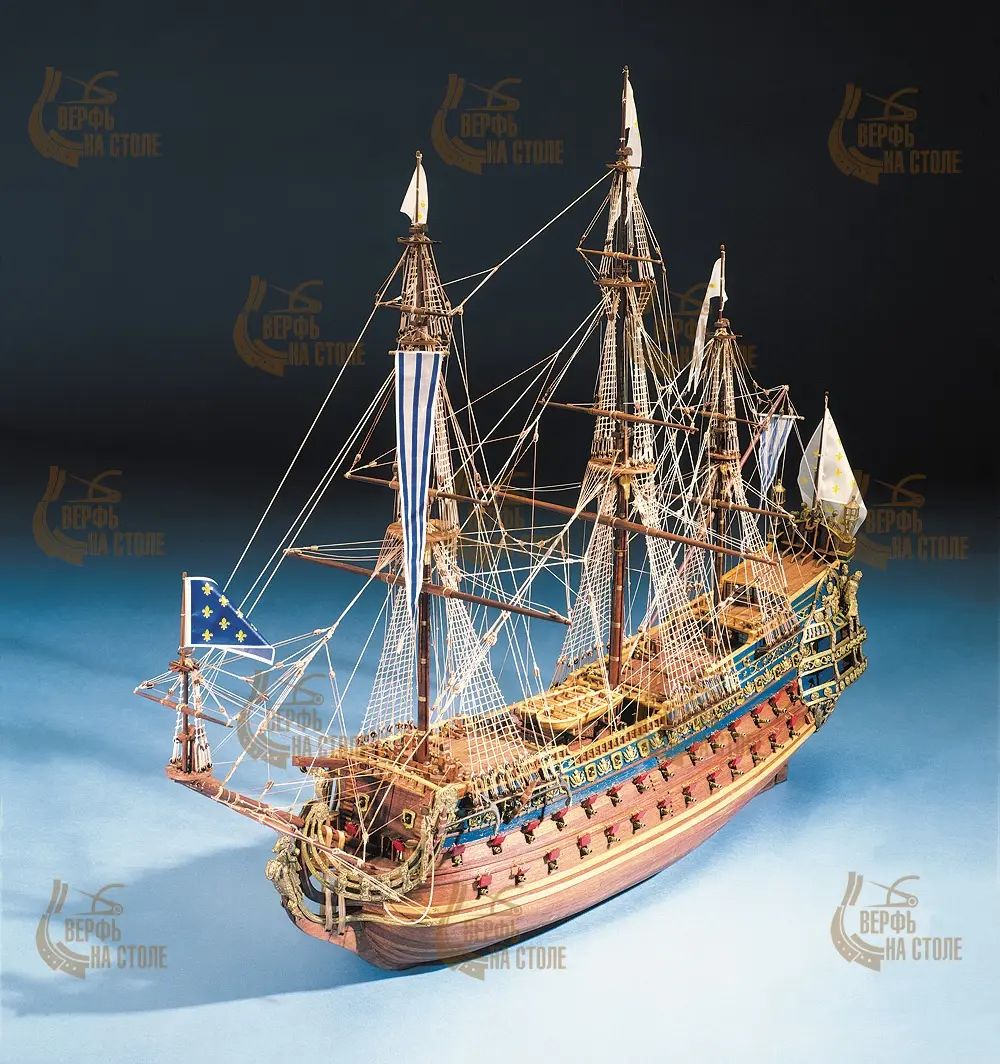 Модель корабля своими руками Le Soleil Royal