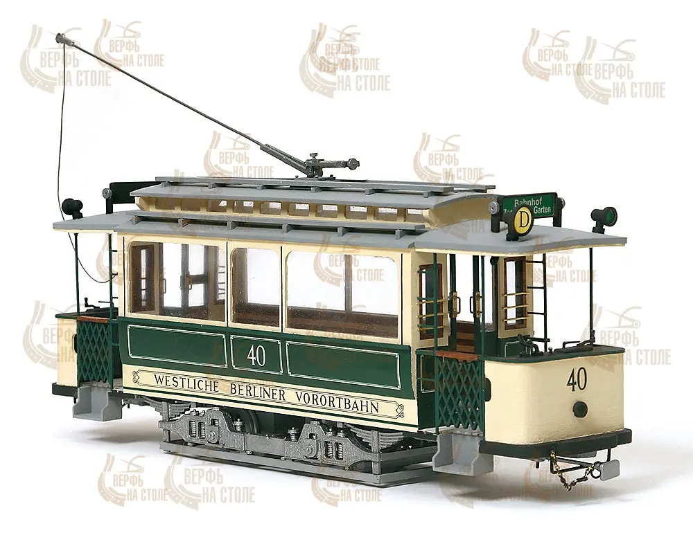 модель трамвая Модель трамвая BERLIN