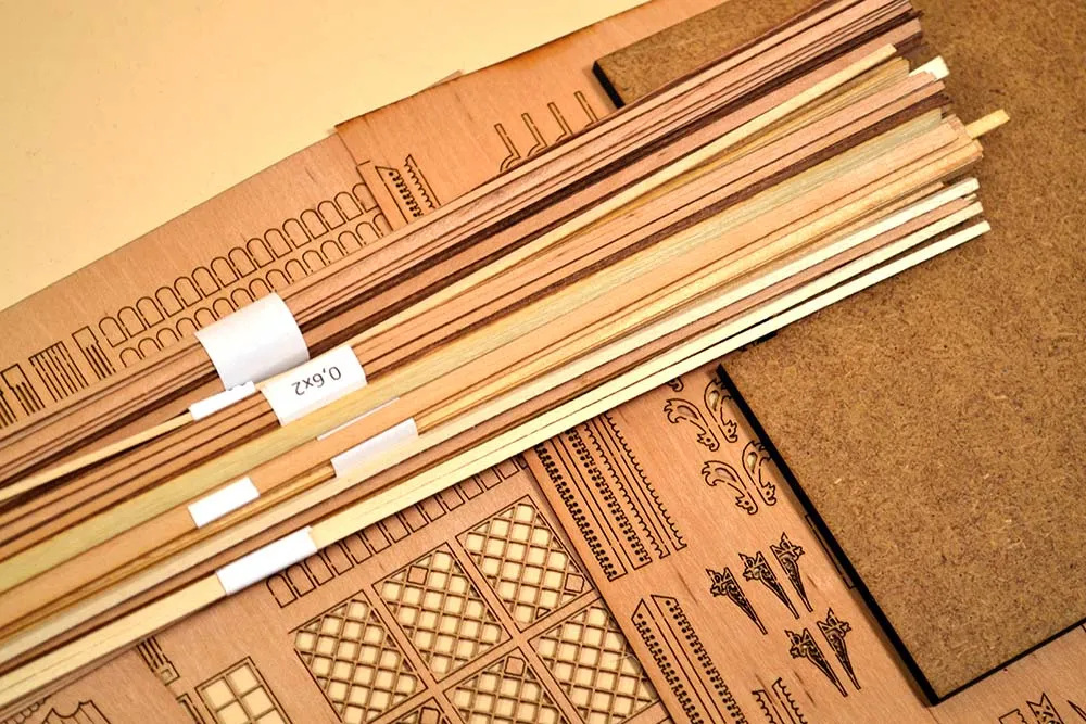 Усадьба по проекту Кузьмина 1878 года, 2240 деталей Усадьба по проекту Кузьмина 1878 года, 2240 деталей