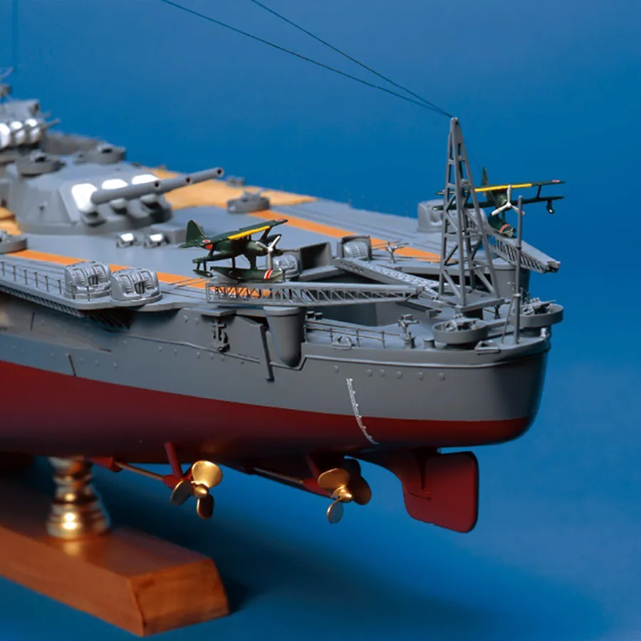 деревянная модель корабля Yamato деревянная модель корабля Yamato