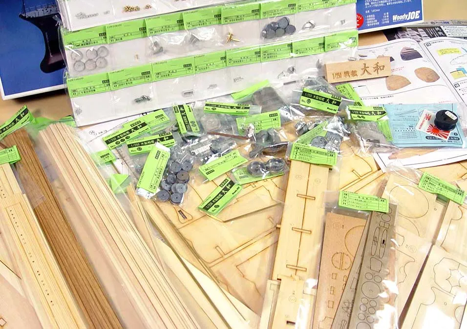 деревянная модель корабля Yamato деревянная модель корабля Yamato