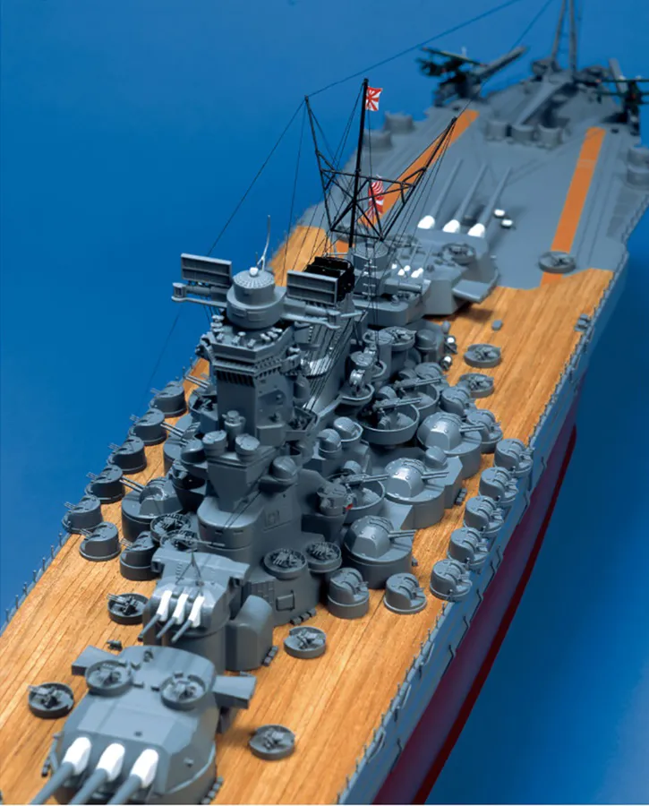деревянная модель корабля Yamato деревянная модель корабля Yamato