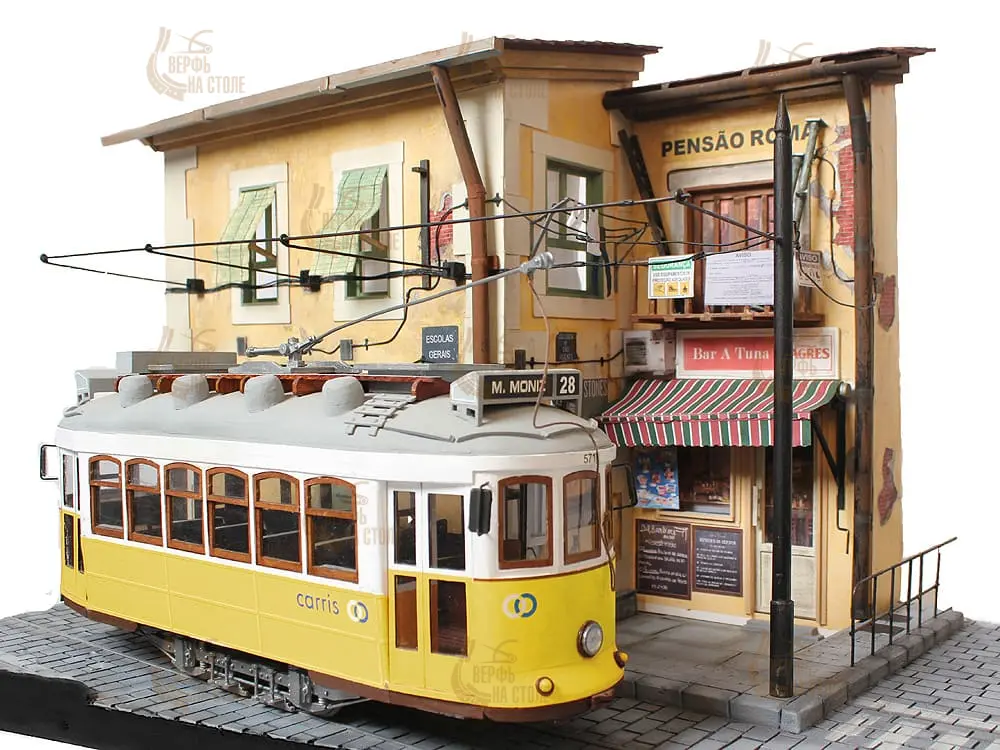 модель трамвая Диорама Lisboa