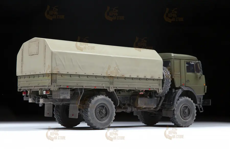 Российский двухосный грузовой автомобиль К-4350